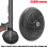 Front Driving Wheel Solid Tire Front Motor Scooter Parts for   ES1 ES2 ES3 ES4 6