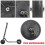 Front Driving Wheel Solid Tire Front Motor Scooter Parts for   ES1 ES2 ES3 ES4 8