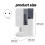 Hot Face Towel Warmer Machine,Automatic Hot Towel Dispenser,131F Adjustable Constant Temperature EU Plug 5