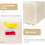 Large Capacity Iron Bread Storage Box with Flip-Top Lid, Household Bread Container and Snacks Organizer for Kitchen 8