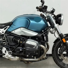 Motorcycle Engine Guard Cylinder Cover Protector Cover for R NineT PURE 2021-2023 R Nine T Black