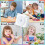 60 Minute Visual Timer-Rainbow Pattern Countdown Desk Timer Magnetic Operation  Management Tool for Office Home 6