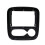 Car Central Control Panel for  TRAFIC NV300 2015 Navigation Panel Frame Car Accessories 5
