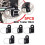 5Pcs Universal Bike Trailer Hitch Coupler for  Chariot and Coaster Trailers 7