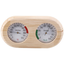 2-in-1 Sauna Thermometer and Hygrometer, Sauna Thermometer, Sauna Thermometer Gauge for Sauna Room, Sauna Accessories