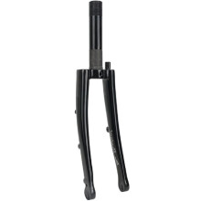 RIRO Carbon 16 Bike Fork for Ultralight Folding Bicycle Fork 1 3/8 1 1/4 355 Folding Bike Fork 16in Retro GLOSSY