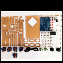Four Degree of Freedom Assembly Robotic DIY Arm Microcontroller Soldering Kit, STEM Maker Learning Parts for