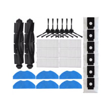 26 Pcs for 360 S8 / EZVIZ RE4 / RE5 / RC3 Accessories Roller Side Brush HEPA Filter Mop Pad Dust Bag