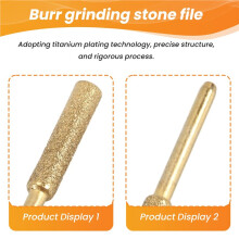 8Pcs High Hardness Diamond Chainsaw Sharpener-Stone File,Diamond Sharpening Wheels Chainsaw File(3/16 Inch, 4.8mm)