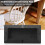 8 Pcs Black Plastic Rectangular Blanking End Caps Inserts 20mm x 40mm 4