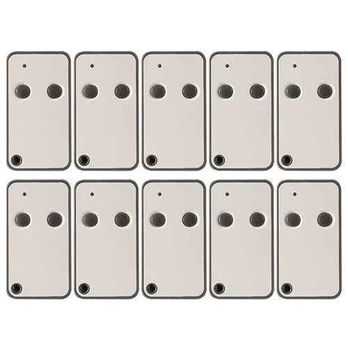 10PCS Remote Control 433.92MHz for Roger E80 TX52R Garage Door Remote Control Handheld Transmitter