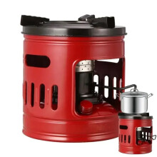 Portable Stove for Camping, Windproof Outdoor Cooking & Heating