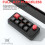 Wired Macro Mechanical Keyboard 8keys 12-Lighting Effects Full Key Hot-Swap Support Macro Programming Game Office Black 3