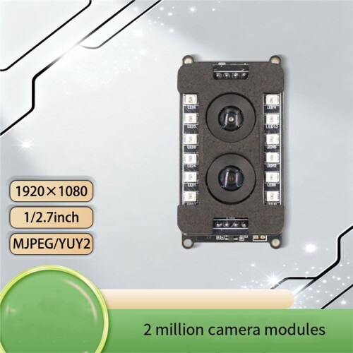 2 Megapixels HD Sensor Dual Cam USB Binocular 1080P IR Camera Module for Face Recognition 2