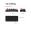 Wired Macro Mechanical Keyboard 8keys 12-Lighting Effects Full Key Hot-Swap Support Macro Programming Game Office Black 8