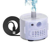 Cat Water Fountain Pump, Replacement Pump for Stainless Steel Pet Water Fountain, Pet Fountain Pump for Adjustable