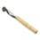 1pc Wood Handle Overneedle Wheel Leather needle Spacing Paper Perforating Tool Roulette 2mm 1