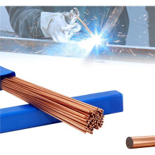 50 Stück Lötstäbe, Kupferlot, Messing-Schweißdraht, Kupferlötstäbe, Industriequalität, Propangas-Lötbrenner-Zubehör