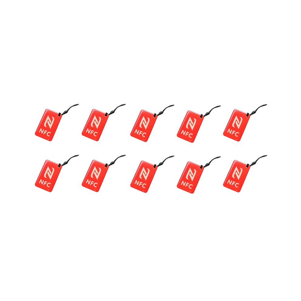 10Pc 13.56Mhz Ntag215 Nfc Tag Iso14443a 504 Bytes Crystal Epoxy Card Ntag215 Epoxy Resin Tag For All Nfc Phones C 4711417746202
