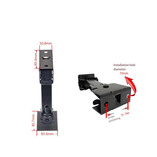 Trailer Stabilizer Outriggers Folding Parking Supports Tilting Jack Brackets for Small RVs Trailers