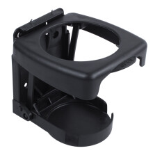 Plastique noir pliant Truck Car Drink Cup peut Bottle Holder stand