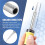 900M-T-LI 0.8mm Point Diameter Soldering Solder Iron Tips 5 Pcs 6
