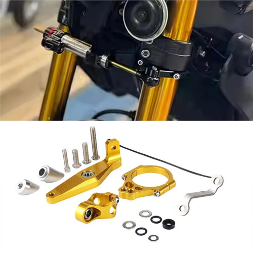 Motorcycle Steering Damper Bracket for  MT09 MT-09 SP XSR 900 700 Steering Stabilizer Support 2