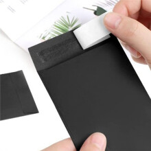 50 Enveloppes Noires pour Ranger Argent Liquide, Billets et Petite Monnaie - Idéales pour les Invitations Professionnelles et de Mariage