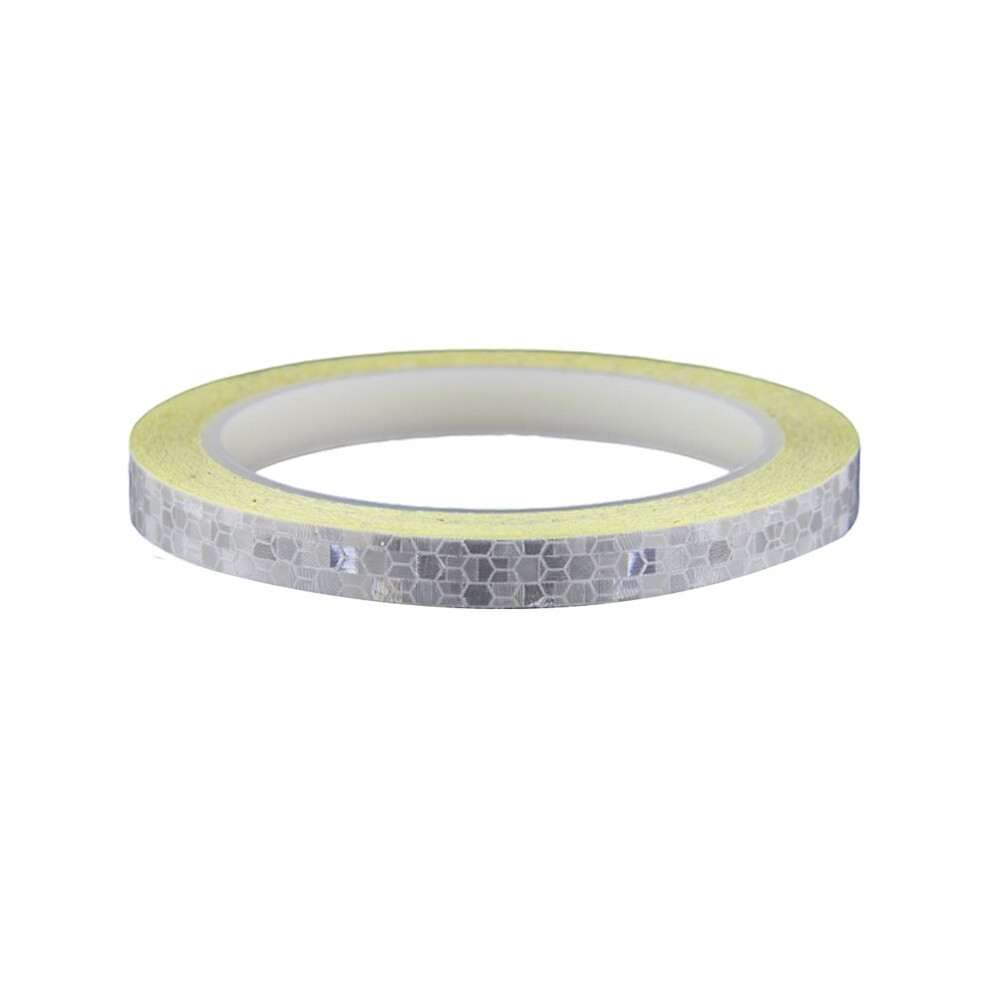 8M Car Reflective Tapes Reflectors Warning Tape Night Safety Sticker For Bicycle Car Motorcycle White 6031253552125