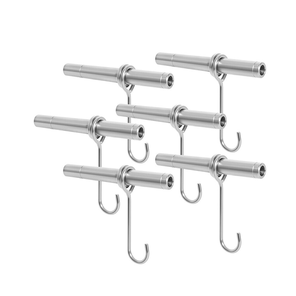 Stainless Steel Maple Syrup Tapping Kit 6 Maple Tree Taps Spiles With Hooks Compatible With Maple Birch Walnut Trees 6031085154788