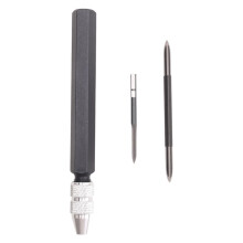 1Set SC1300+BD5010+ BT8001 Adjustable Triangular Burr Scrapers Deburring Trimming Tool Trimming Blade