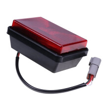 Red Work Taillight Stop Assembly 142-7503 for CAT 216 247 257B 257B3 267 287 259B3