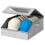Stackable Hat Storage Boxes for Baseball Caps, Holds  to 24 Caps, Clear Window Lid Sturdy Snapback Hat Organizer, 1
