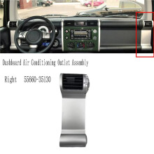 Dashboard Air Conditioning Outlet Assembly Side Air Vent Grille for 2007-2021 Right 55660-35130