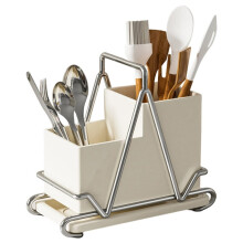 Kitchen Utensils Holder Large,Metal Utensil Organizer for Countertop,Utensil Crock for Spoon Spatula,Home Kitchen Decor