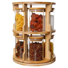 Gewürzglas-Set für die Küche, Aufbewahrungsbehälter Aus Glas für Lebensmittel, für Alle Küchengewürze, Getreide, Kaffee, Mehl, Süßigkeiten