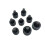 8Pcs MPS6 6DCT450 Auto Transmission Shift Piston Repair Kit for   Focus Mondeo 4