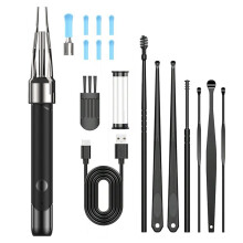 HD Visual Ear Cleaner with Camera with Tweezers Wireless Otoscope Ear Pick for Pick Remove Ear Dirt Health Care A