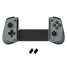 Stretchable Handle for X5 Lite Mobile Game Controller,Adjustable Type-C Gaming Grip for IOS Android Phones Gray