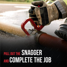 Snagger Tool for Firefighting Firefighter Hose Handling Tool Durable Gear for Firefighters