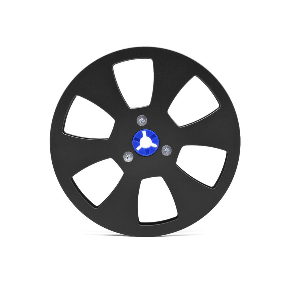 1/4 5Inch Empty Tape Aluminum Empty Tape Reel 6 Holes Recording Takeup Reel Opening Machine Part For Teac A Black 6034215261769