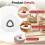 Spin Mop , Base, Handle Replacement Microfiber Spin Mops, 2 Microfiber Mop Refills, 1 Triangle  Cover and Handle 4