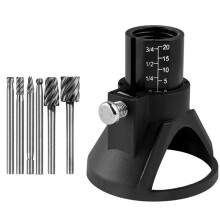 7PCS Precision Rotary Tool Drill Bit Set for Engraver, Grinder, Woodworking, Jewelry Repair