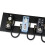 3PCS Guitar Patch Cables Right Angle 30CM Guitar Cable for Guitar Effect Pedals Electric Guitar Effect Connector Cable A 4