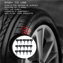 15pcs Car Programmable MX Sensor 315MHZ+433MHz 2 in 1 Universal Autel Tool TS408 TS508 ITS600 TPMS Tire Pressure Sensor