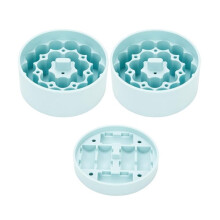 Silicone 3ml Vial Insert (1 Short +2 Tall) for Hydrapeak Food Jars,Vial Insert Peptide Storage for 32/25/18oz Hydrapeak