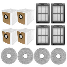 For Robot Vacuum X70 / DEM-X70 Accessories Hepa Filter Mop Cloth Dust Bags
