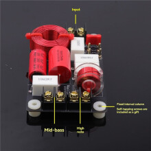 2-Weg Frequentiedeler Crossover Q150 Tweeter- en Mid-Woofernetwerk voor Hifi-Boekenplankluidsprekers voor Thuisgebruik