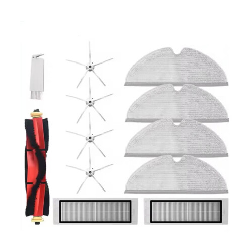 12 Pcs for  S5 MAX S50 MAX S55 MAX S6 MAXV Vacuum Main Side Brush Mop Filter