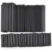 127-Piece Heat Shrink Tubing Set, Shrink Ratio 2:1, Electrical Consumables.